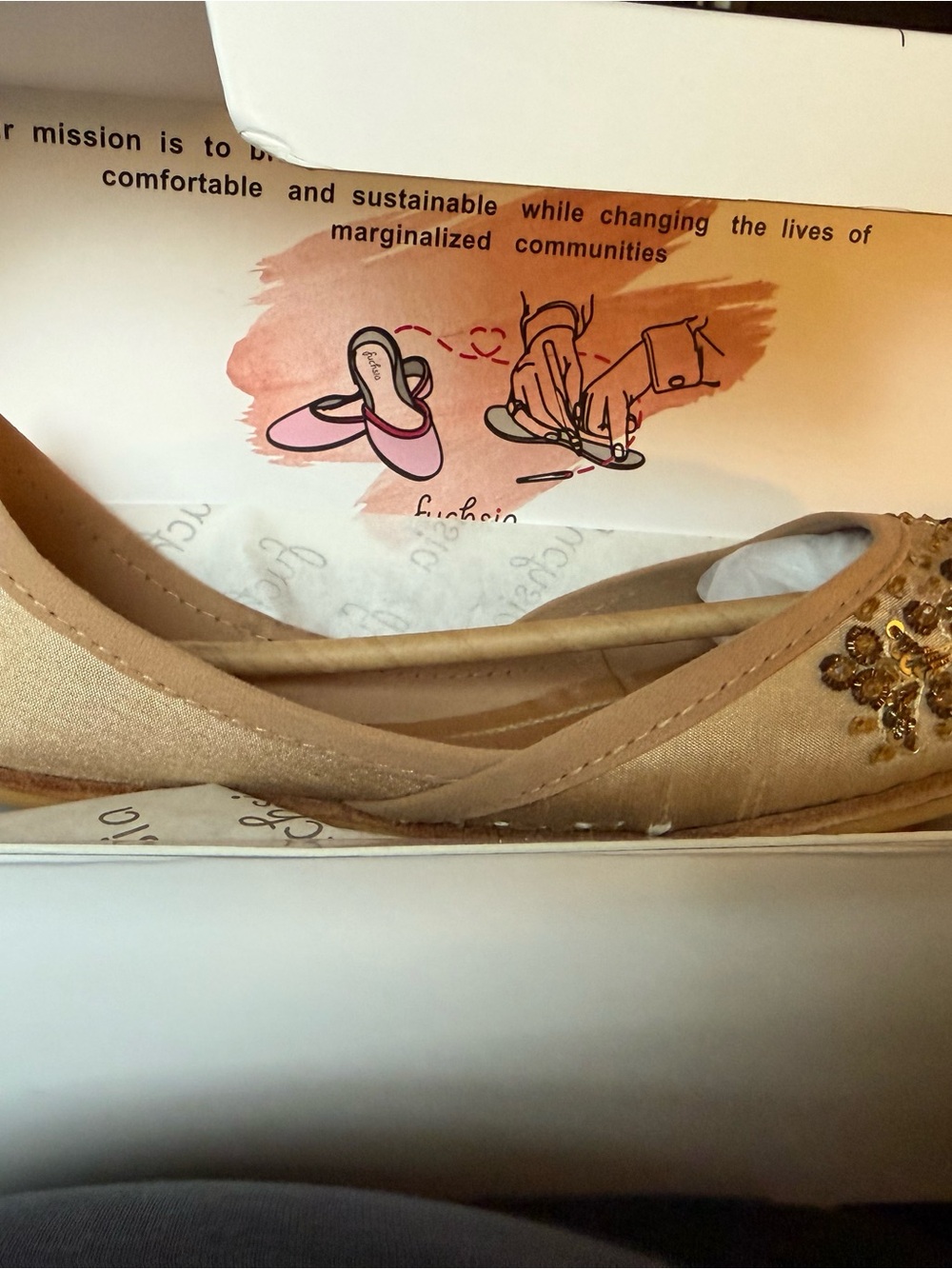 Fuchsia Gold Dust size 10. NIB - Picture 2 of 6